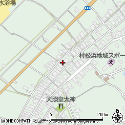 新潟県胎内市村松浜1077周辺の地図
