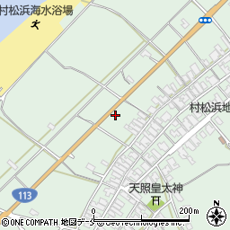 新潟県胎内市村松浜911周辺の地図