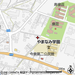 山形県長井市今泉1187周辺の地図