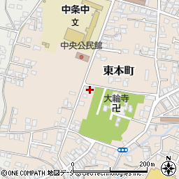 新潟県胎内市東本町14-13周辺の地図