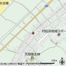 新潟県胎内市村松浜1076周辺の地図