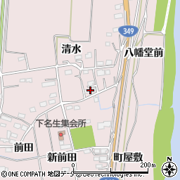 宮城県柴田郡柴田町下名生清水133周辺の地図
