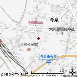 山形県長井市今泉1085周辺の地図