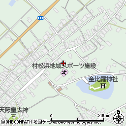 新潟県胎内市村松浜1194周辺の地図