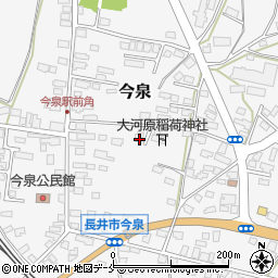 山形県長井市今泉1094周辺の地図