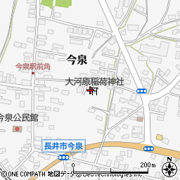 山形県長井市今泉1183-2周辺の地図