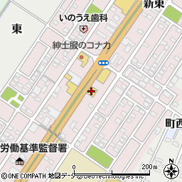 ガスト仙南大河原店周辺の地図