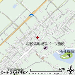 新潟県胎内市村松浜1136周辺の地図