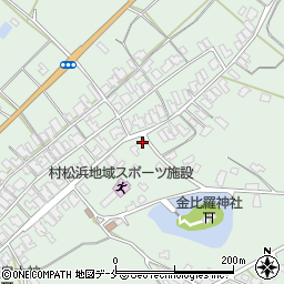 新潟県胎内市村松浜1189周辺の地図