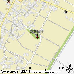 新潟県胎内市築地1460周辺の地図