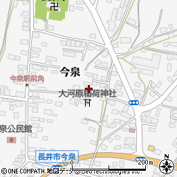 山形県長井市今泉1124-1周辺の地図