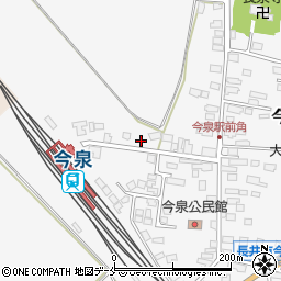 山形県長井市今泉959-6周辺の地図
