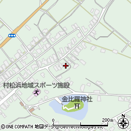 新潟県胎内市村松浜1185周辺の地図