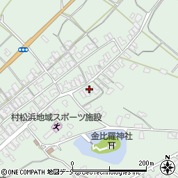 新潟県胎内市村松浜1186周辺の地図