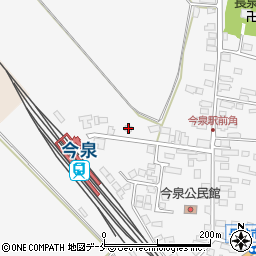 山形県長井市今泉959-10周辺の地図