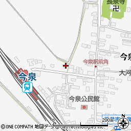 山形県長井市今泉1038-3周辺の地図