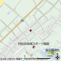 新潟県胎内市村松浜1064周辺の地図