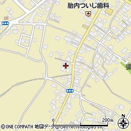 新潟県胎内市築地2080周辺の地図