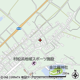 新潟県胎内市村松浜1143周辺の地図
