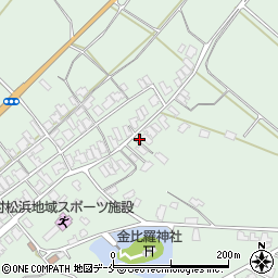 新潟県胎内市村松浜1180周辺の地図