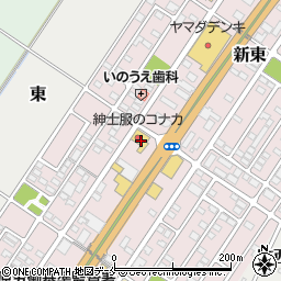 宮城県柴田郡大河原町新東25-14周辺の地図