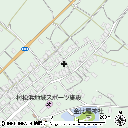 新潟県胎内市村松浜1146周辺の地図