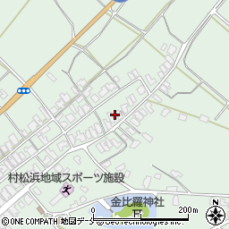 新潟県胎内市村松浜1152周辺の地図