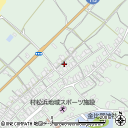 新潟県胎内市村松浜1060周辺の地図