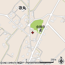 歌丸公民館周辺の地図