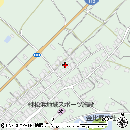 新潟県胎内市村松浜1059周辺の地図