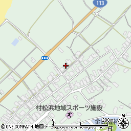新潟県胎内市村松浜990周辺の地図