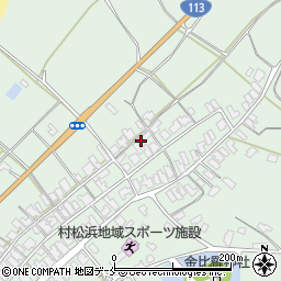 新潟県胎内市村松浜1058周辺の地図