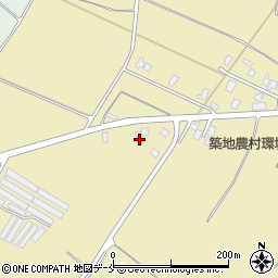 新潟県胎内市築地3386周辺の地図