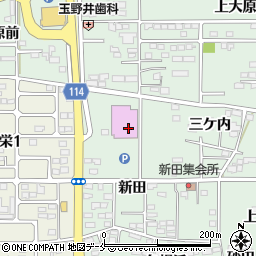 宮城県柴田郡柴田町船岡周辺の地図