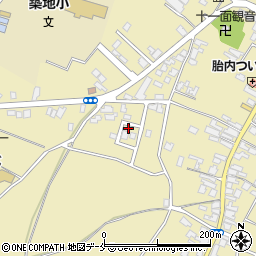 新潟県胎内市築地3509周辺の地図