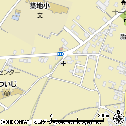 新潟県胎内市築地3505周辺の地図