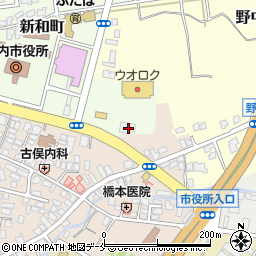 新潟県胎内市新和町340-3周辺の地図