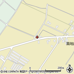 新潟県胎内市築地3395周辺の地図