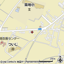 新潟県胎内市築地3457-1周辺の地図