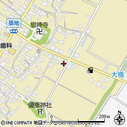 新潟県胎内市築地1289周辺の地図