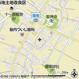 新潟県胎内市築地1812-1周辺の地図