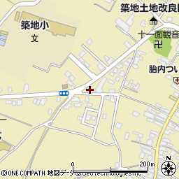 新潟県胎内市築地3541周辺の地図