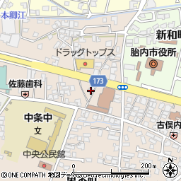 新潟県胎内市東本町24-27周辺の地図