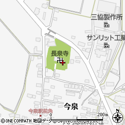 山形県長井市今泉1429-1周辺の地図