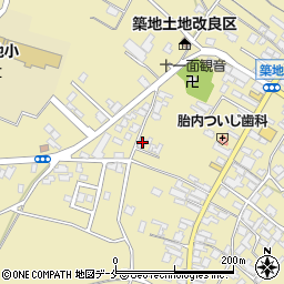 新潟県胎内市築地2037周辺の地図