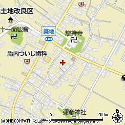 新潟県胎内市築地1808周辺の地図
