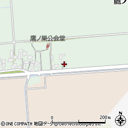新潟県胎内市鷹ノ巣41周辺の地図