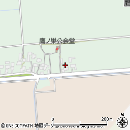新潟県胎内市鷹ノ巣40周辺の地図