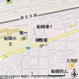 東北マツダ柴田店周辺の地図