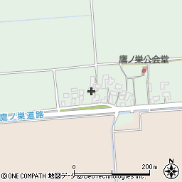 新潟県胎内市鷹ノ巣144周辺の地図